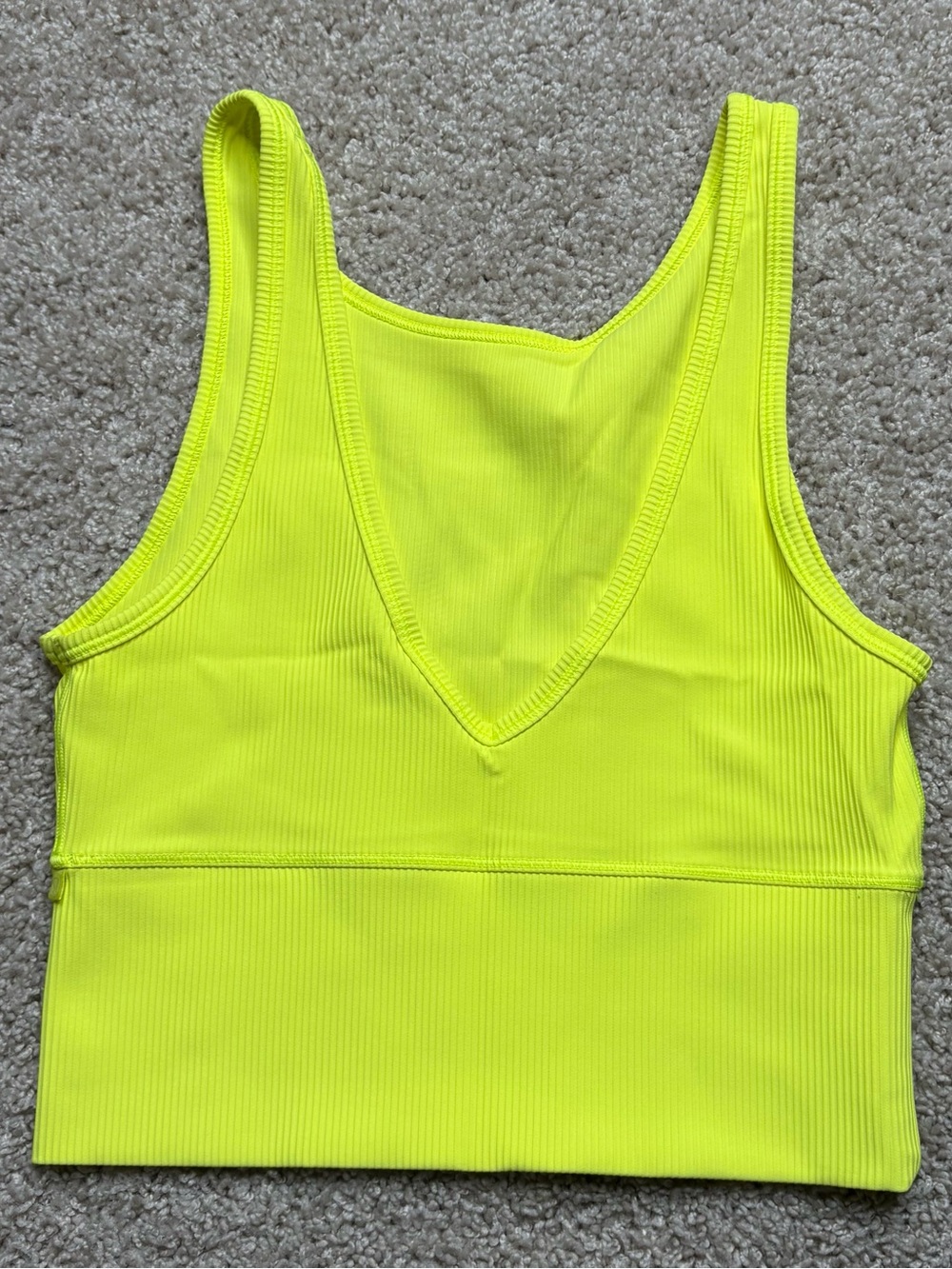 Lululemon Power Pivot Ribbed Tank Top